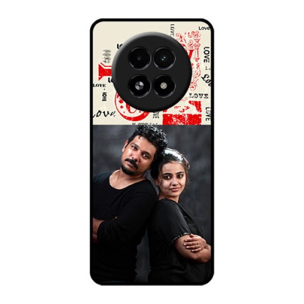 Realme 13 5G Custom Glass Phone Case - Trendy Love Design Case Realme 13 5G Custom Glass Phone Case - Trendy Love Design Case
