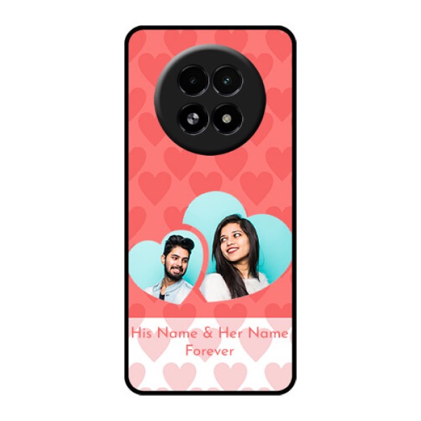 Realme 13 5G Custom Glass Phone Case - Couple Pic Upload Design Realme 13 5G Custom Glass Phone Case - Couple Pic Upload Design