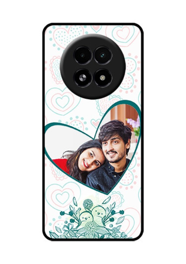 Realme 13 5G Custom Glass Phone Case - Premium Couple Design
