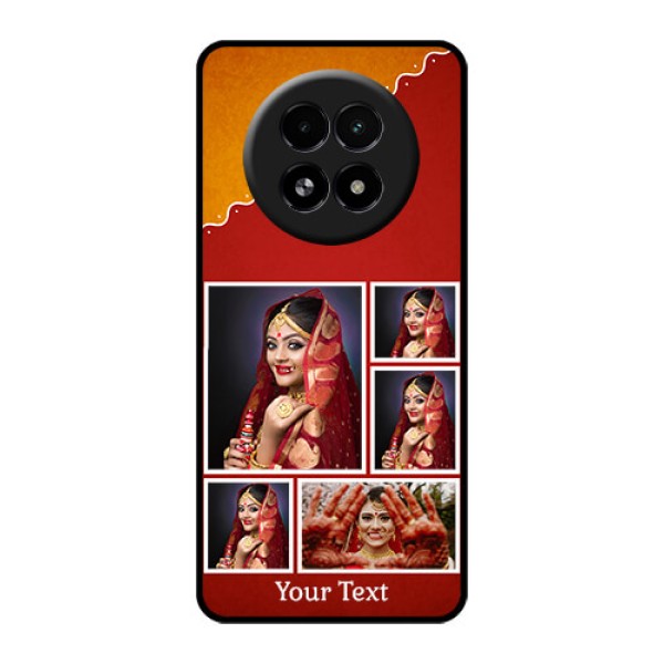 Realme 13 5G Custom Glass Phone Case - Wedding Pic Upload Design Realme 13 5G Custom Glass Phone Case - Wedding Pic Upload Design