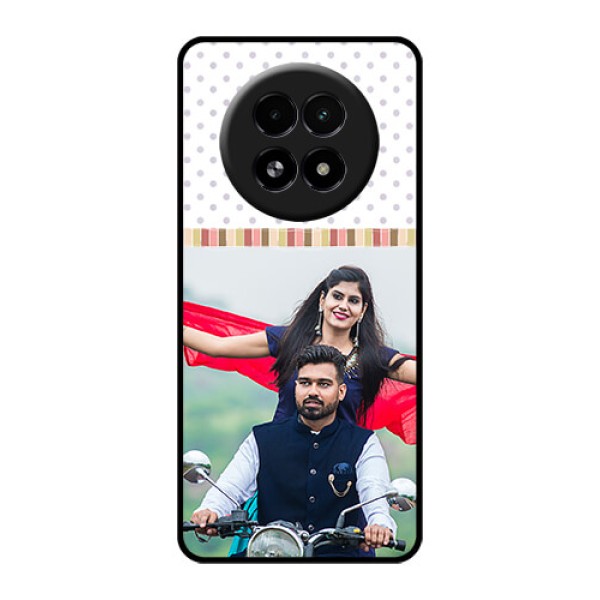 Realme 13 5G Custom Glass Phone Case - Cute Family Design