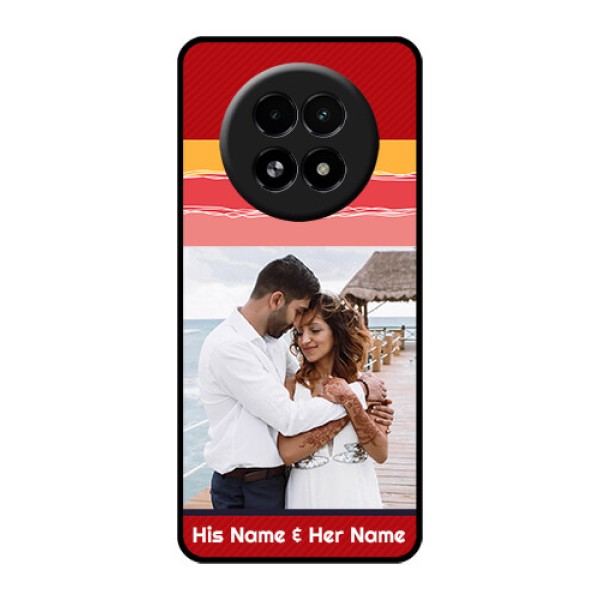 Realme 13 5G Custom Glass Phone Case - Colorful Case Design