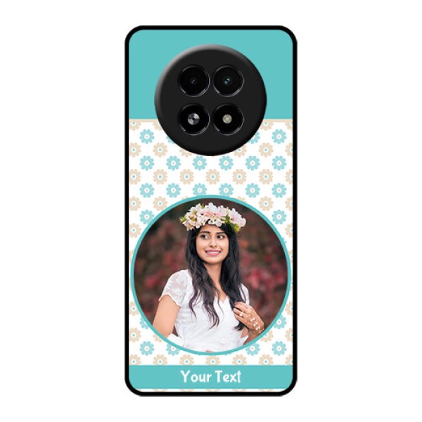 Realme 13 5G Custom Glass Phone Case - Beautiful Flowers Design