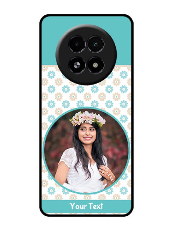 Custom Realme 13 5G Custom Glass Phone Case - Beautiful Flowers Design