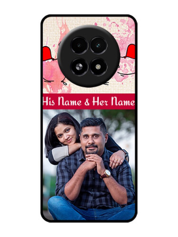 Custom Realme 13 5G Custom Glass Phone Case - You And Me Case Design