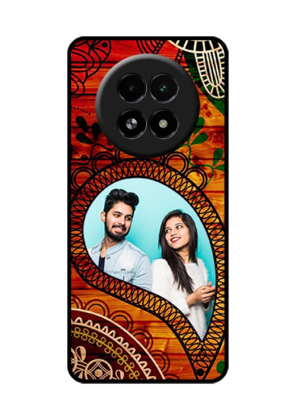 Realme 13 5G Custom Glass Phone Case - Abstract Colorful Design