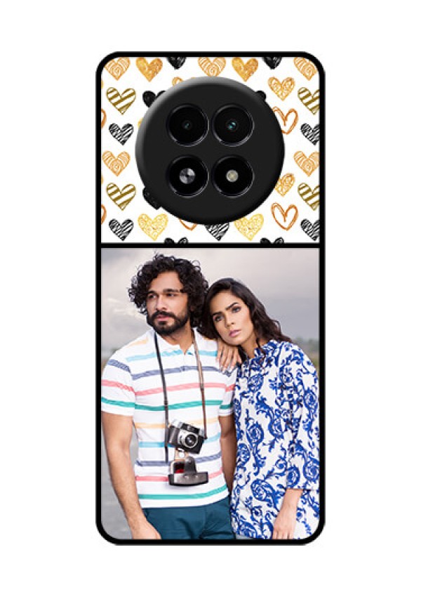 Realme 13 5G Custom Glass Phone Case - Love Symbol Design