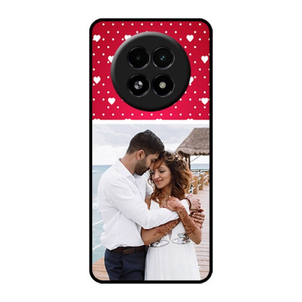 Realme 13 5G Custom Glass Phone Case - Hearts Mobile Case Design Realme 13 5G Custom Glass Phone Case - Hearts Mobile Case Design