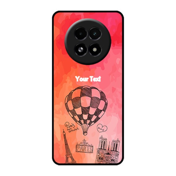Realme 13 5G Custom Glass Phone Case - Paris Theme Design