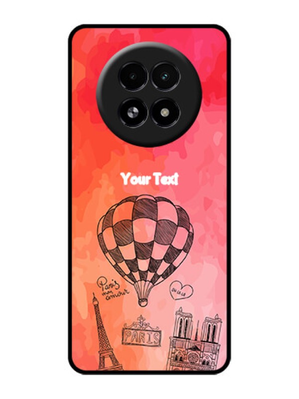 Custom Realme 13 5G Custom Glass Phone Case - Paris Theme Design