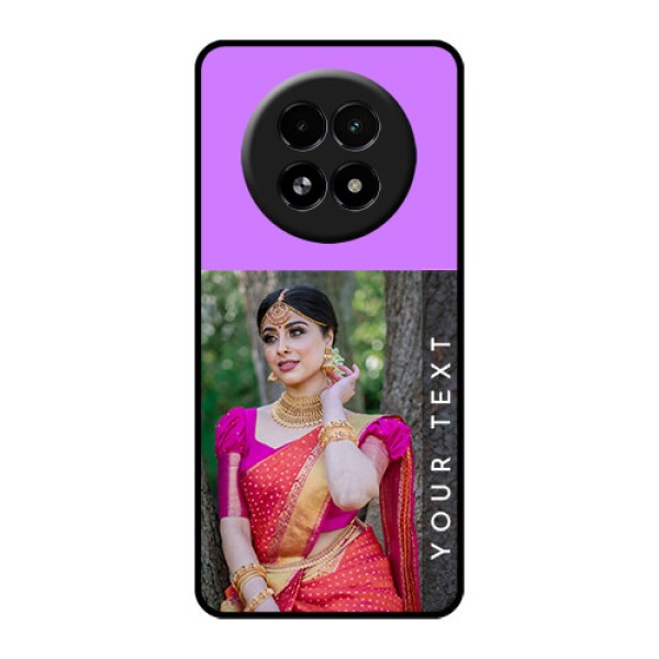 Realme 13 5G Custom Glass Phone Case - Birthday Icons Design