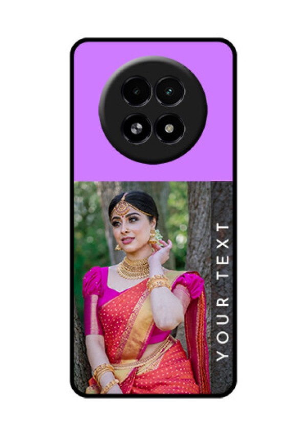 Realme 13 5G Custom Glass Phone Case - Birthday Icons Design