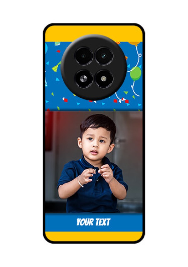 Realme 13 5G Custom Glass Phone Case - Birthday Wishes Design