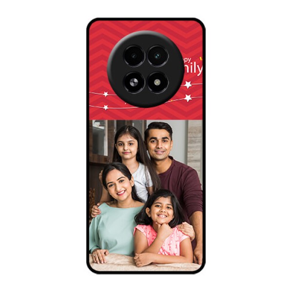 Realme 13 5G Custom Glass Phone Case - Happy Family Design