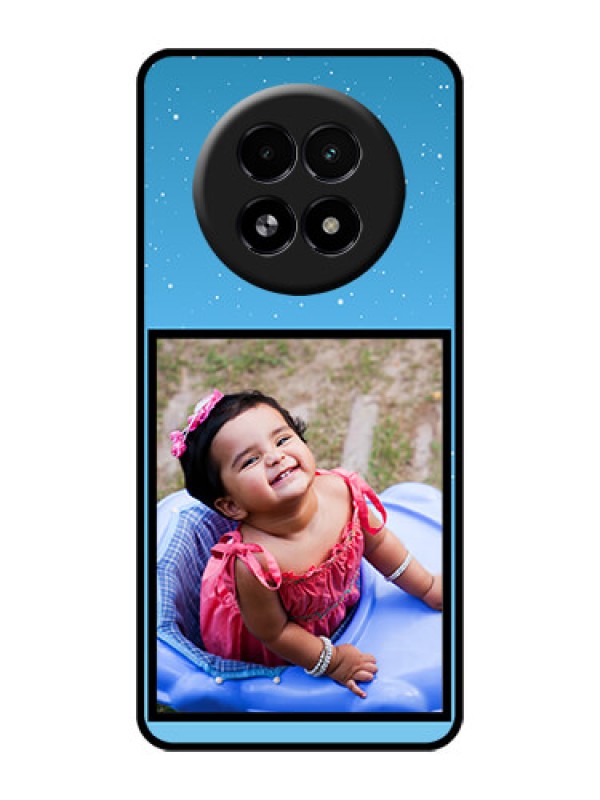 Custom Realme 13 5G Custom Glass Phone Case - Wave Pattern Colorful Design