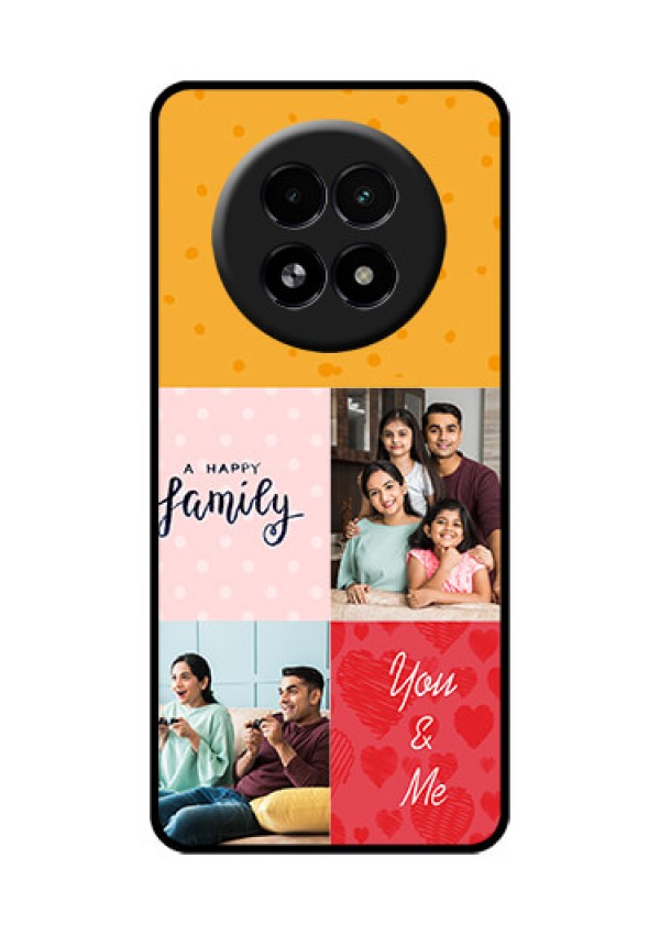 Realme 13 5G Custom Glass Phone Case - Images With Quotes Design