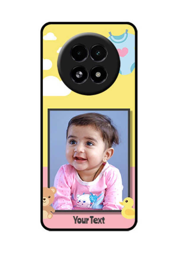Realme 13 5G Custom Glass Phone Case - Kids 2 Color Design