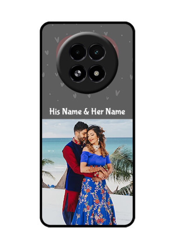 Realme 13 5G Custom Glass Phone Case - Buy Love Design With Photo Online