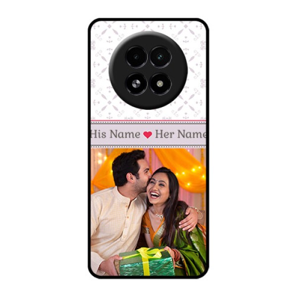 Realme 13 5G Custom Glass Phone Case - With Photo And Ethnic Design