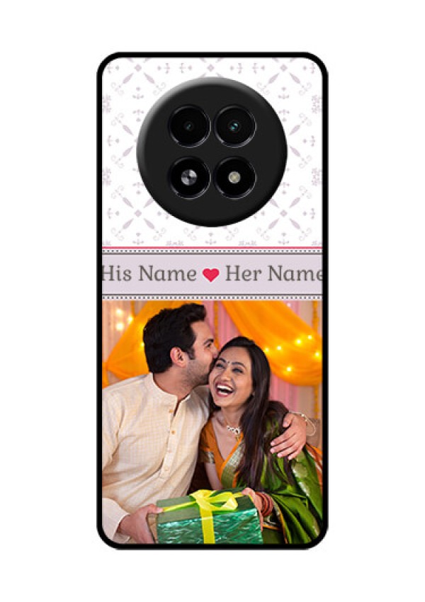 Realme 13 5G Custom Glass Phone Case - With Photo And Ethnic Design