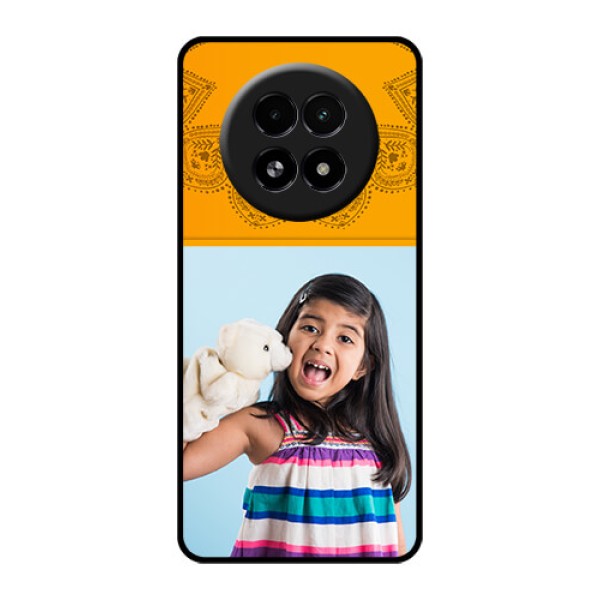 Realme 13 5G Custom Glass Phone Case - Photo Wedding Design