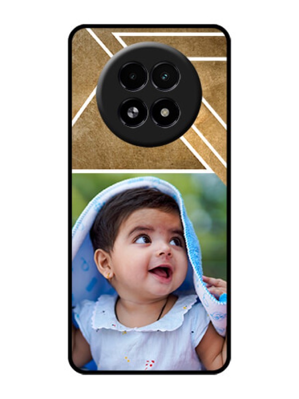 Custom Realme 13 5G Custom Glass Phone Case - Gradient Abstract Texture Design