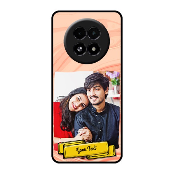 Realme 13 5G Custom Glass Phone Case - Marble Texture Design
