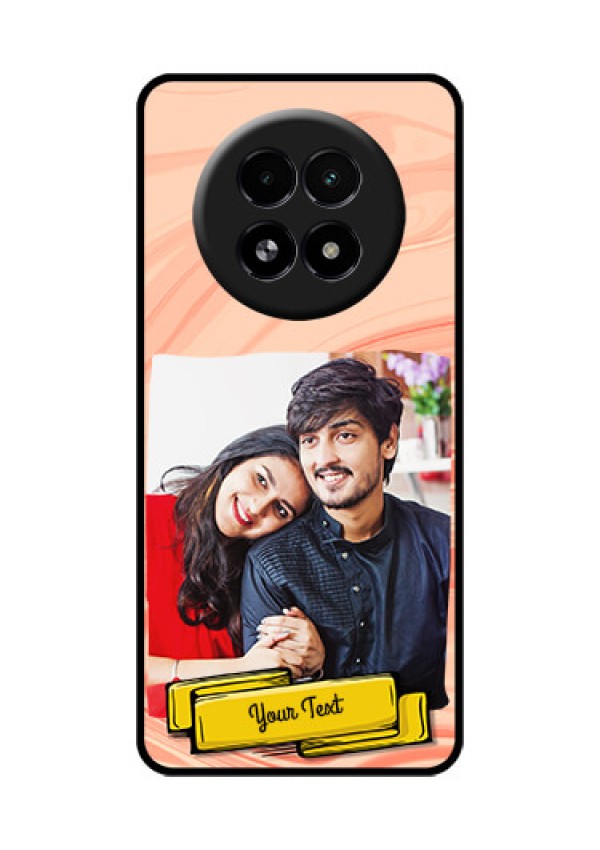 Realme 13 5G Custom Glass Phone Case - Marble Texture Design