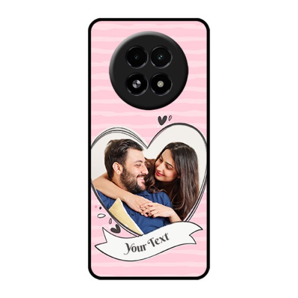 Realme 13 5G Custom Glass Phone Case - Vintage Heart Design