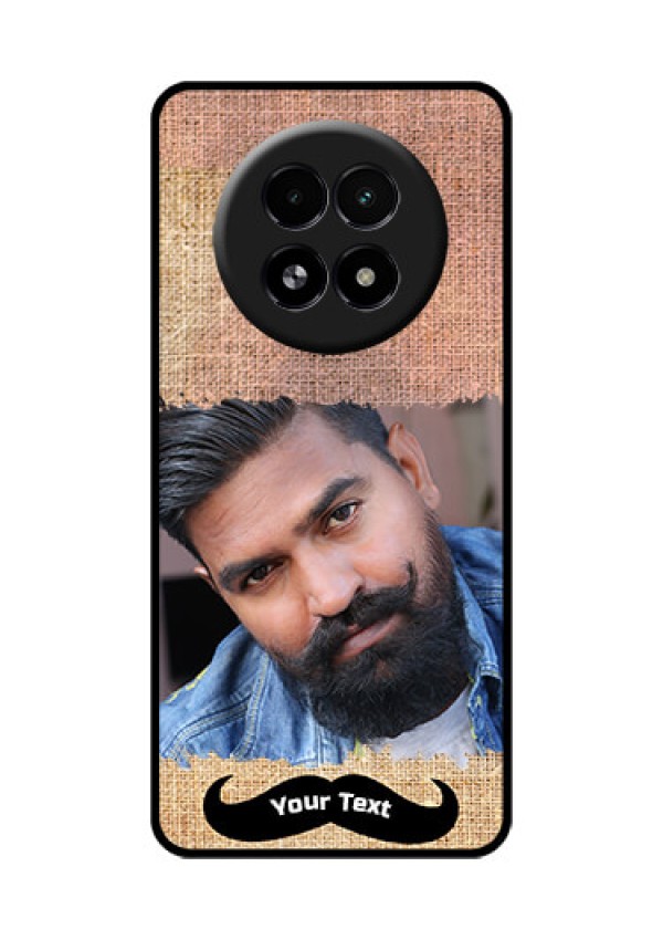 Realme 13 5G Custom Glass Phone Case - With Texture Design