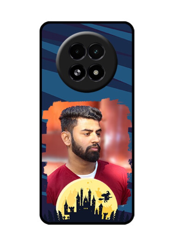 Realme 13 5G Custom Glass Phone Case - Halloween Witch Design