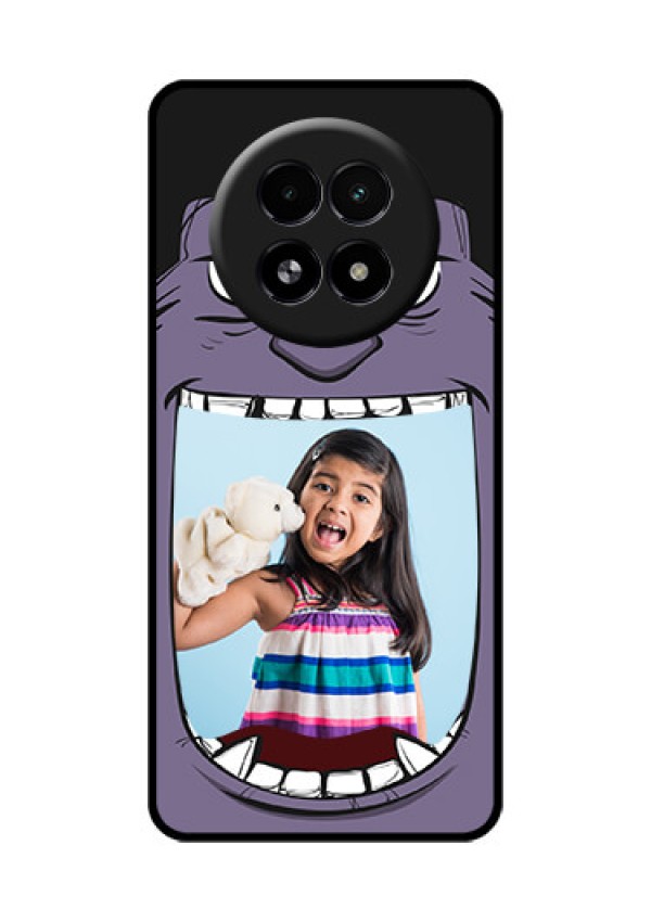 Realme 13 5G Custom Glass Phone Case - Angry Monster Design