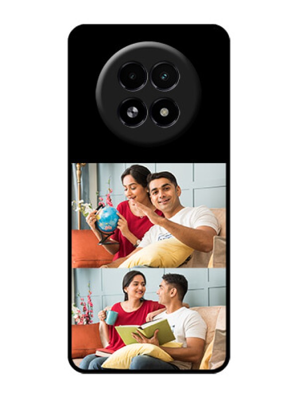 Custom Realme 13 5G Custom Glass Phone Case - 2 Images Design