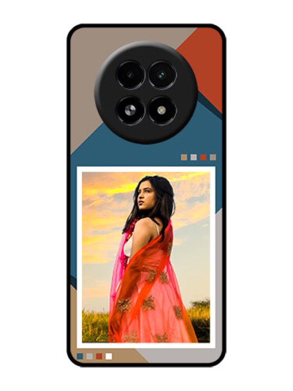 Custom Realme 13 5G Custom Glass Phone Case - Retro Color Pallet Design