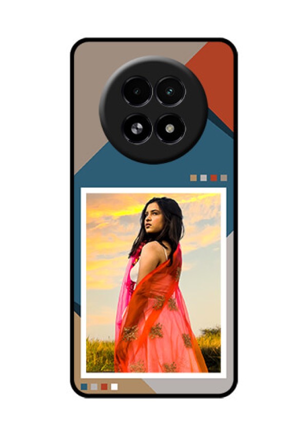 Realme 13 5G Custom Glass Phone Case - Retro Color Pallet Design