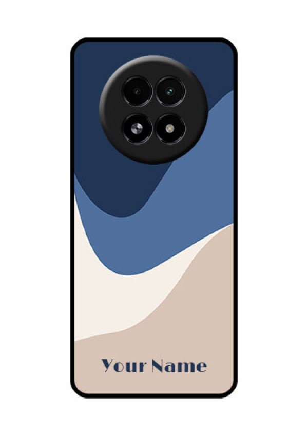 Realme 13 5G Custom Glass Phone Case - Abstract Drip Art Design