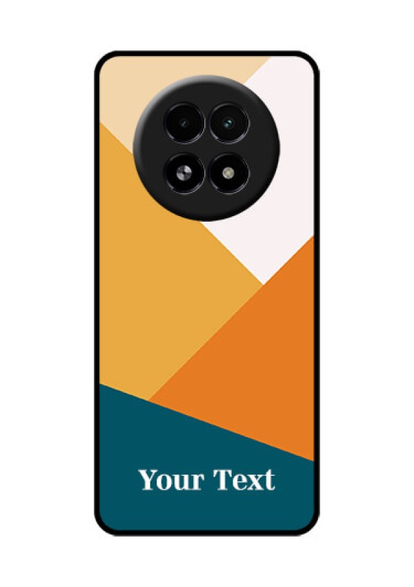 Realme 13 5G Custom Glass Phone Case - Stacked Multi - Colour Design