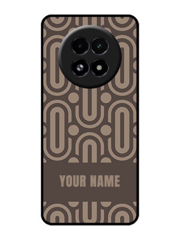 Custom Realme 13 5G Custom Glass Phone Case - Captivating Zero Pattern Design