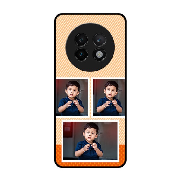 Realme 13 Plus 5G Custom Glass Phone CaseBulk Photos Upload Design