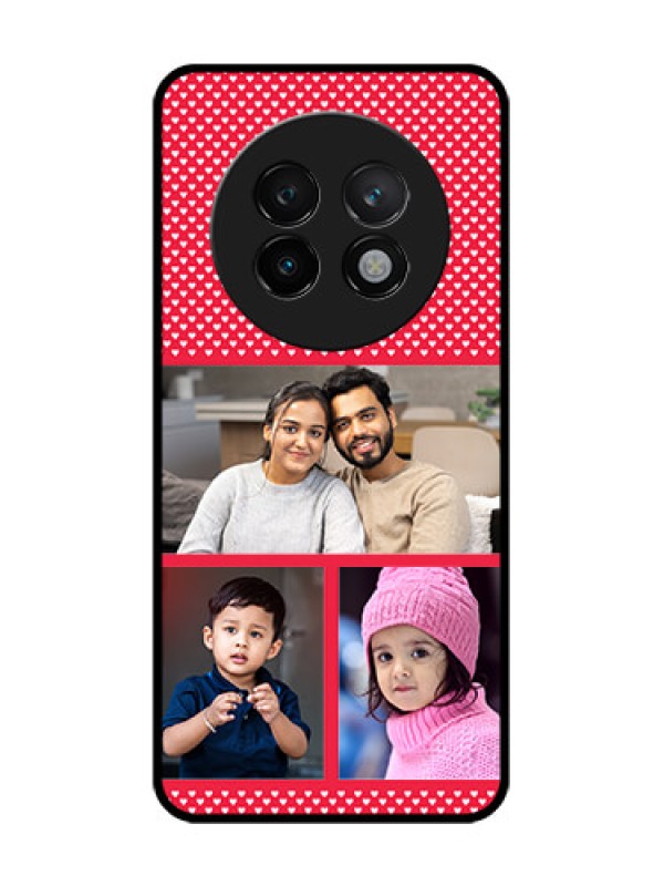 Custom Realme 13 Plus 5G Custom Glass Phone CaseBulk Photo Upload Design