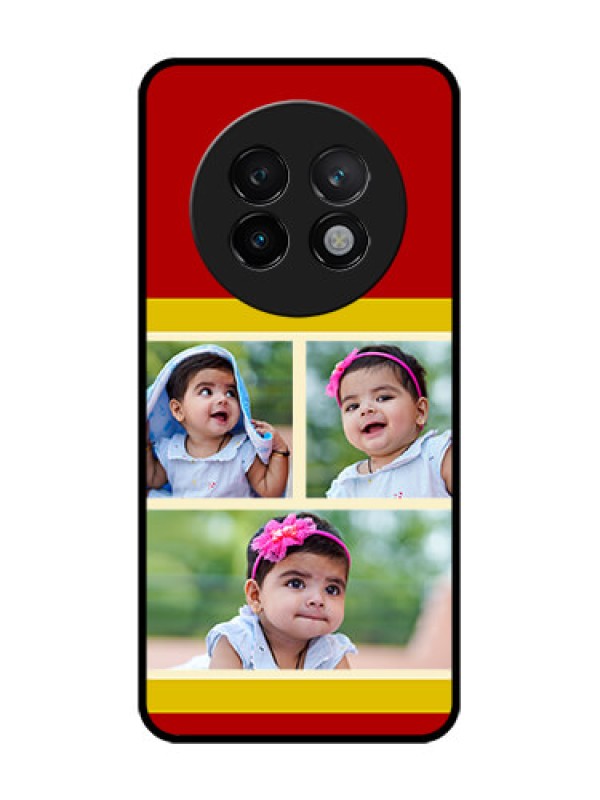 Custom Realme 13 Plus 5G Custom Glass Phone CaseMultiple Pic Upload Design