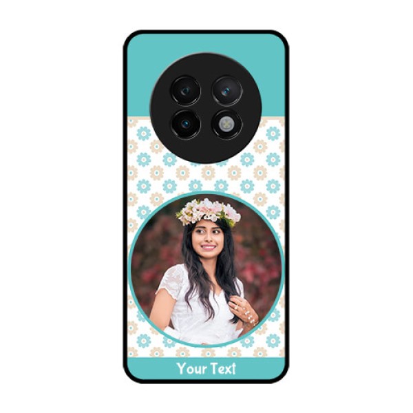 Realme 13 Plus 5G Custom Glass Phone CaseBeautiful Flowers Design