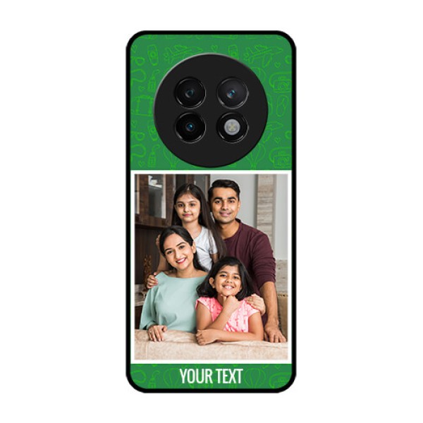 Realme 13 Plus 5G Custom Glass Phone CasePicture Upload Design