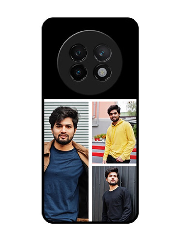 Custom Realme 13 Plus 5G Custom Glass Phone CaseUpload Multiple Picture Design