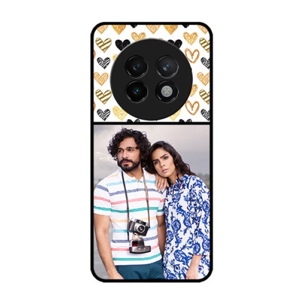 Realme 13 Plus 5G Custom Glass Phone CaseLove Symbol Design