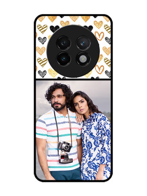 Custom Realme 13 Plus 5G Custom Glass Phone CaseLove Symbol Design