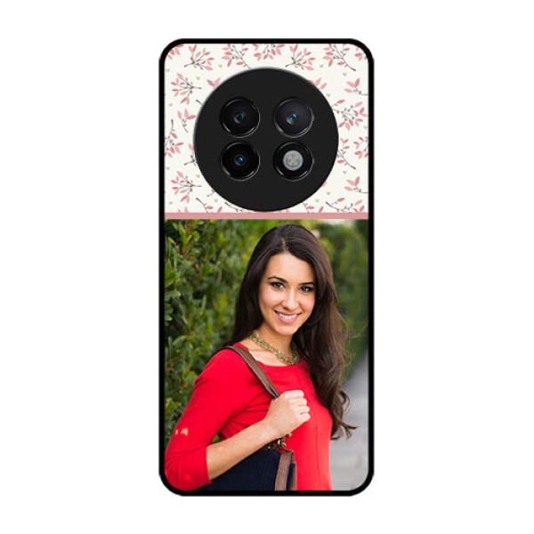 Realme 13 Plus 5G Custom Glass Phone CaseStunning Floral Design