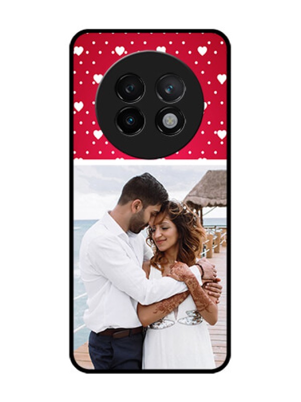 Custom Realme 13 Plus 5G Custom Glass Phone CaseHearts Mobile Case Design