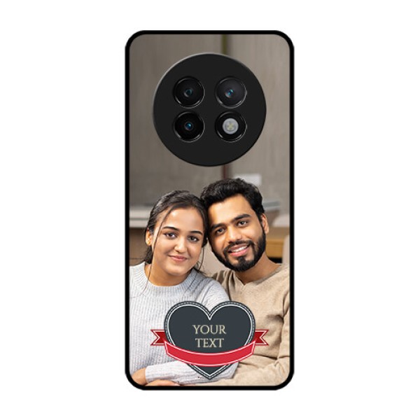 Realme 13 Plus 5G Custom Glass Phone CaseJust Married Couple Design Realme 13 Plus 5G Custom Glass Phone CaseJust Married Couple Design