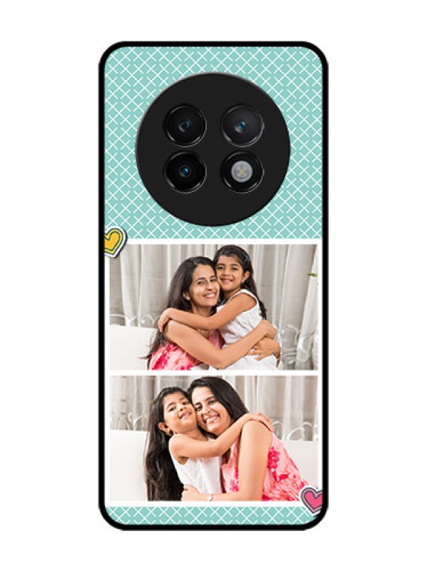 Custom Realme 13 Plus 5G Custom Glass Phone Case2 Image Holder With Pattern Design